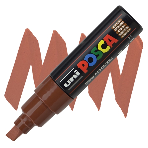 MARCADOR POSCA PC-8K CAFE 8.0 MM