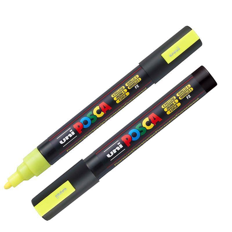 MARCADOR POSCA PC-5M AMARILLO SOL 1.8 - 2.5 MM