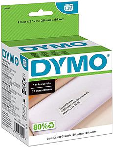ETIQUETA DYMO LW TURBO PARA DIRECCION 89 x 28 (30252)