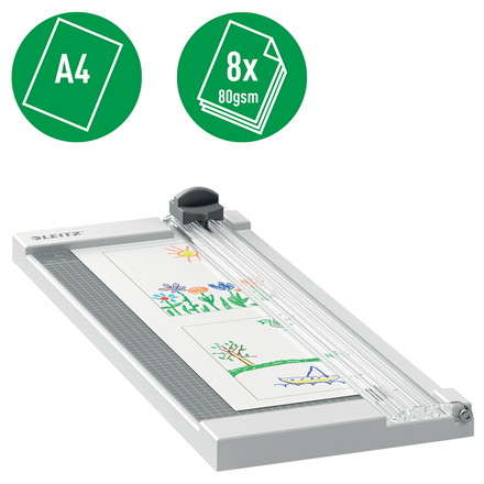 GUILLOTINA DE RODILLO LEITZ 1208P PRECISION HOME A4 