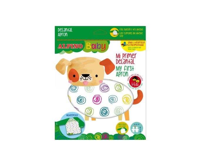 DELANTAL ALPINO PARA NIÑOS 1-5 AÑOS