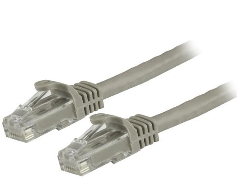 CABLE PATCH CORD CAT6 E UTP GRIS 5 MTS