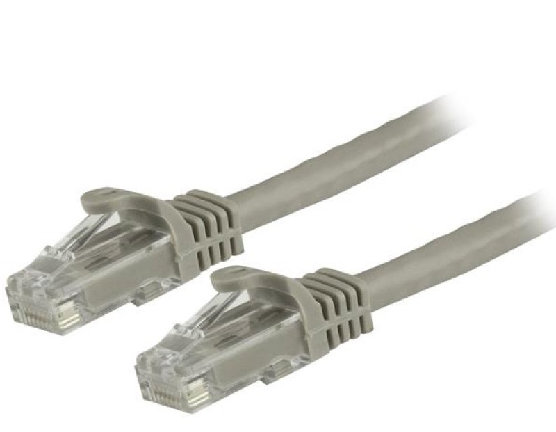 CABLE PATCH CORD CAT6 E UTP GRIS 15 MTS