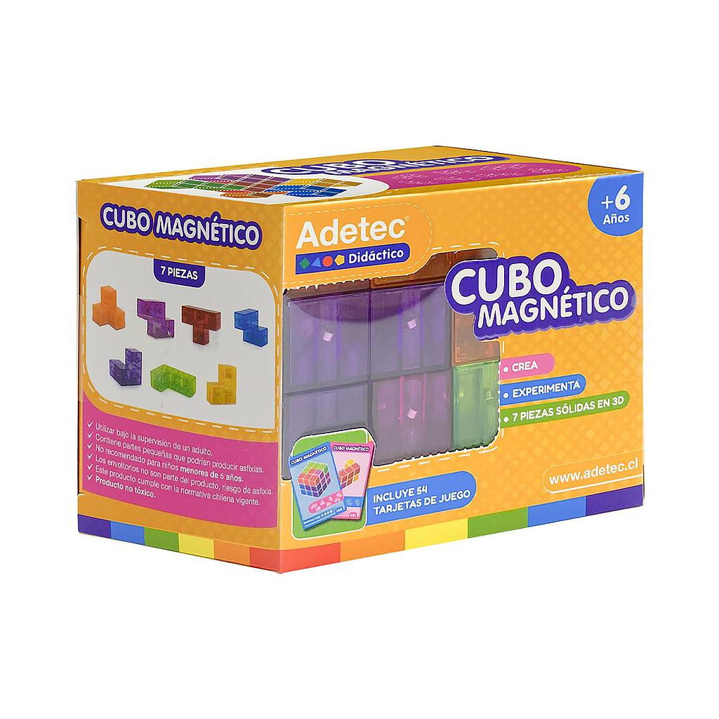 CUBO MAGNÉTICO DIDACTICO ADETEC (+6)