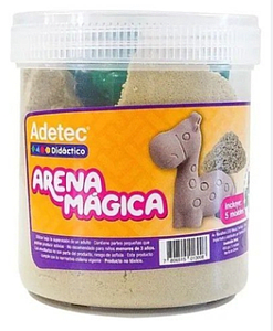 ARENA MAGICA ADETEC COLOR NATURAL 450 GRS C/MOLDE 