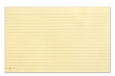 TARJETA RAYADO FICHA BIBLIOGRAFICA 4 X 6 POR UNIDAD