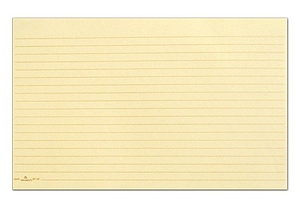 TARJETA RAYADO FICHA BIBLIOGRAFICA 4 X 6 POR UNIDAD