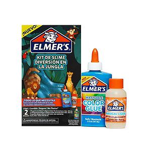 ELMER'S KIT SLIME DIVERSIÓN EN LA JUNGLA 2PZAS. (2190601) ( DESC. )