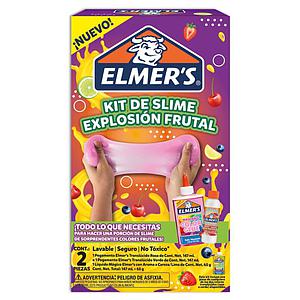 ELMER'S KIT SLIME EXPLOSIÓN FRUTAL 2PZAS. (2190603) ( DESC. )