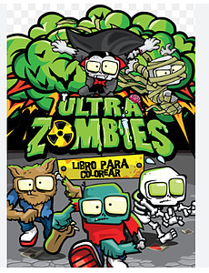 LIBRO DE COLOREAR TORRE ULTRA ZOMBIES 16HJS.