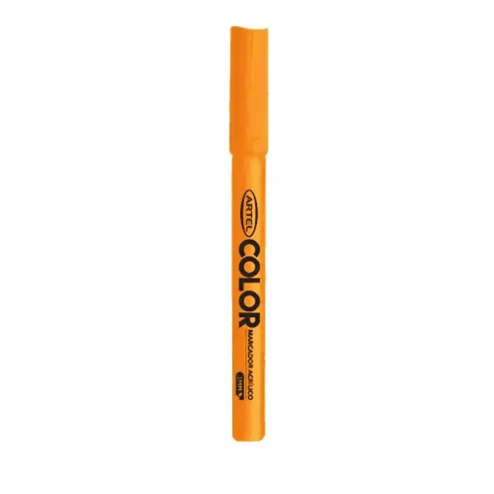 MARCADOR ACRILICO ARTEL NARANJO 1MM