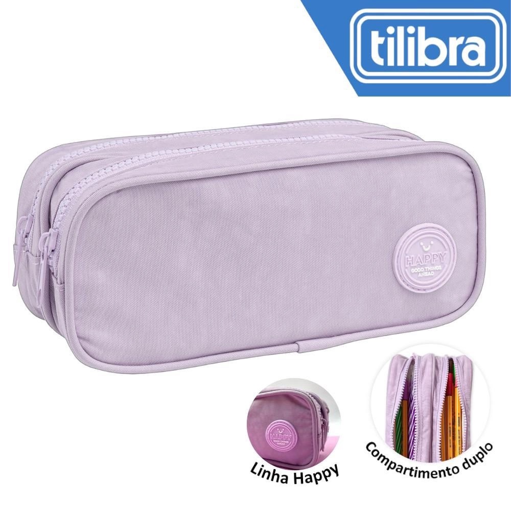 ESTUCHE TILIBRA DUO HAPPY LILA