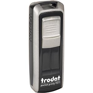 TIMBRE TRODAT POCKET PRINTY 9511 PLATA 38 X 14MM