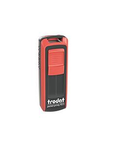 TIMBRE TRODAT POCKET PRINTY 9511 ROJO 38 X 14MM