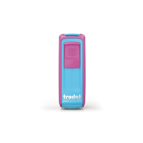 TIMBRE TRODAT POCKET PRINTY 9511 TURQUESA 38 X 14MM