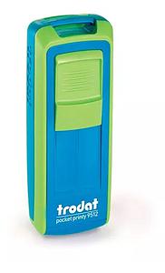 TIMBRE TRODAT POCKET PRINTY 9512 VERDE 47 X 18MM