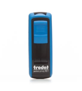 TIMBRE TRODAT POCKET PRINTY 9512 AZUL CIELO 47 X 18MM