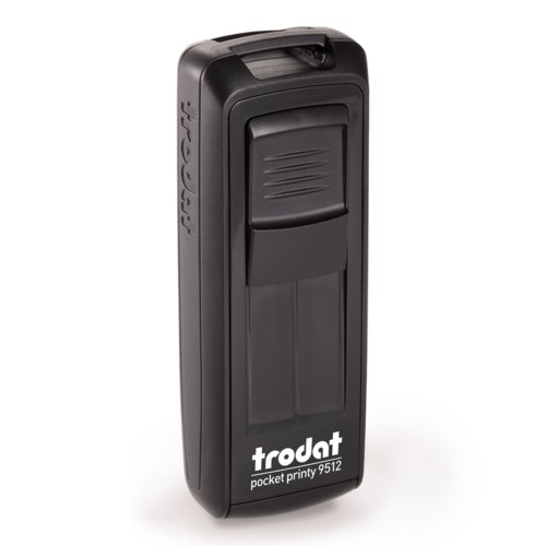 TIMBRE TRODAT POCKET PRINTY 9512 NEGRO 47 X 18MM