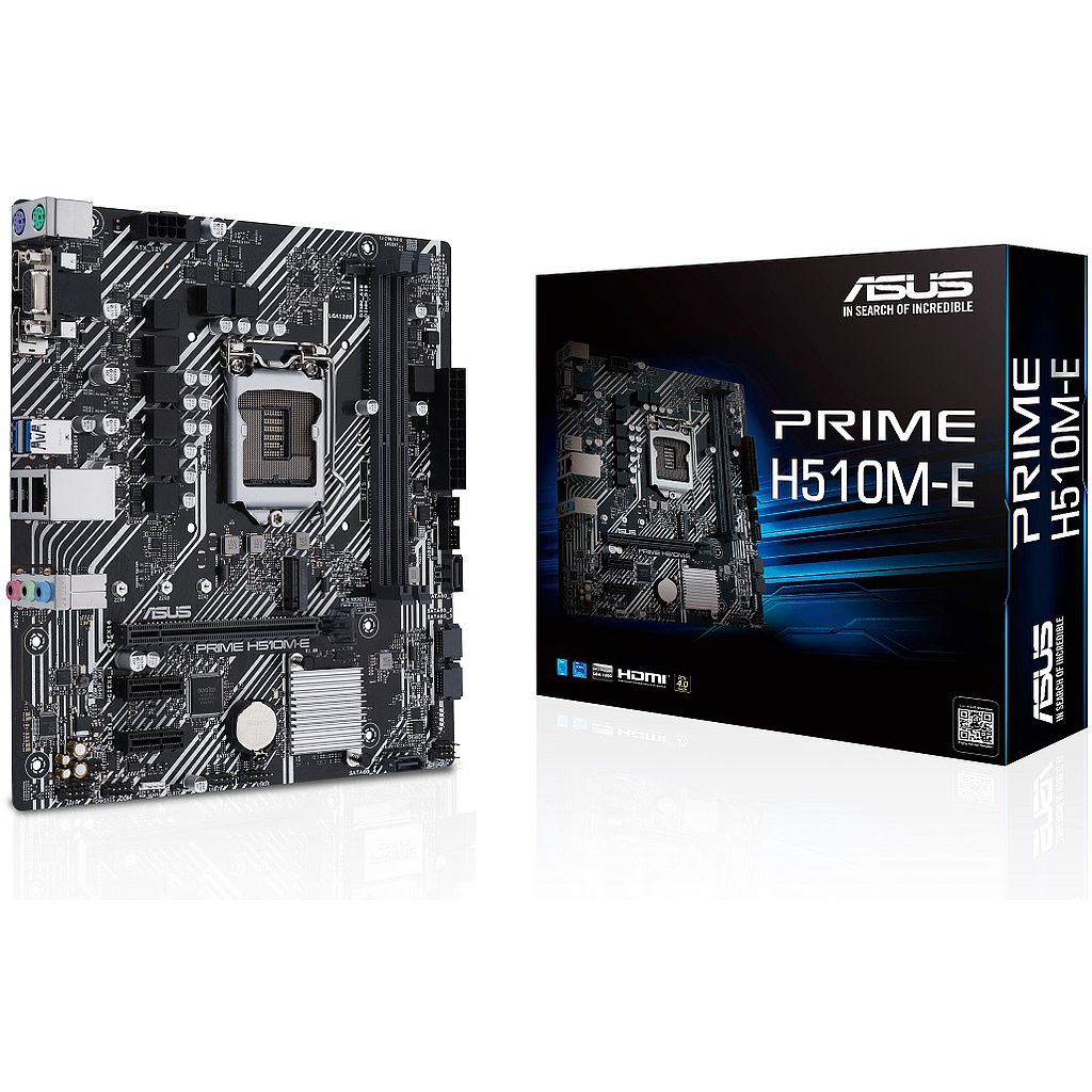 PLACA MADRE ASUS PRIME H510M-E DDR4 INTEL 11GEN SOCKET LGA1200 MICRO ATX