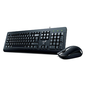KIT TECLADO Y MOUSE GENIUS ALAMBRICO USB KM-160