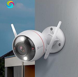 CAMARA DE SEGURIDAD IP COLORVU EZVIZ EXTERIOR 2.8MM  4MP C3W PRO