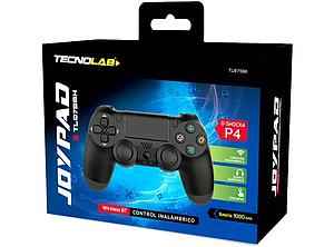 JOYSTICK TECNOLAB INALAMBRICO PS4/PC NEGRO