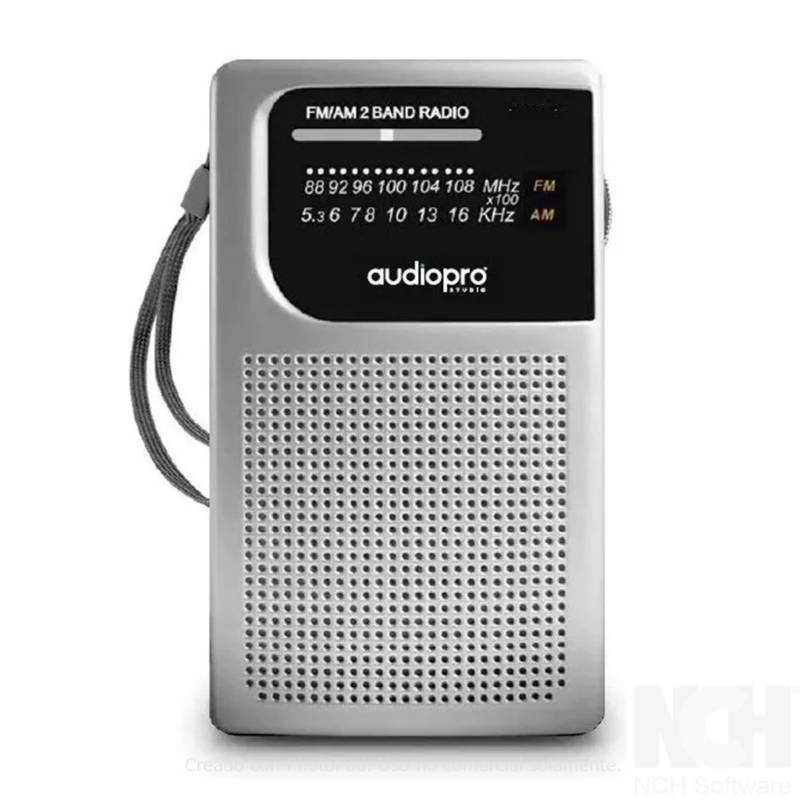 RADIO PORTATIL AUDIOPRO AUX/AM/FM AP02079