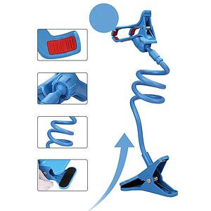 SOPORTE DE TELEFONO DBLUE FLEXIBLE AZUL