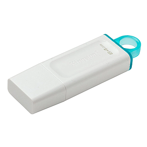 PENDRIVE KINGSTON 64GB 3.2 DATATRAVELER EXODIA BLANCO
