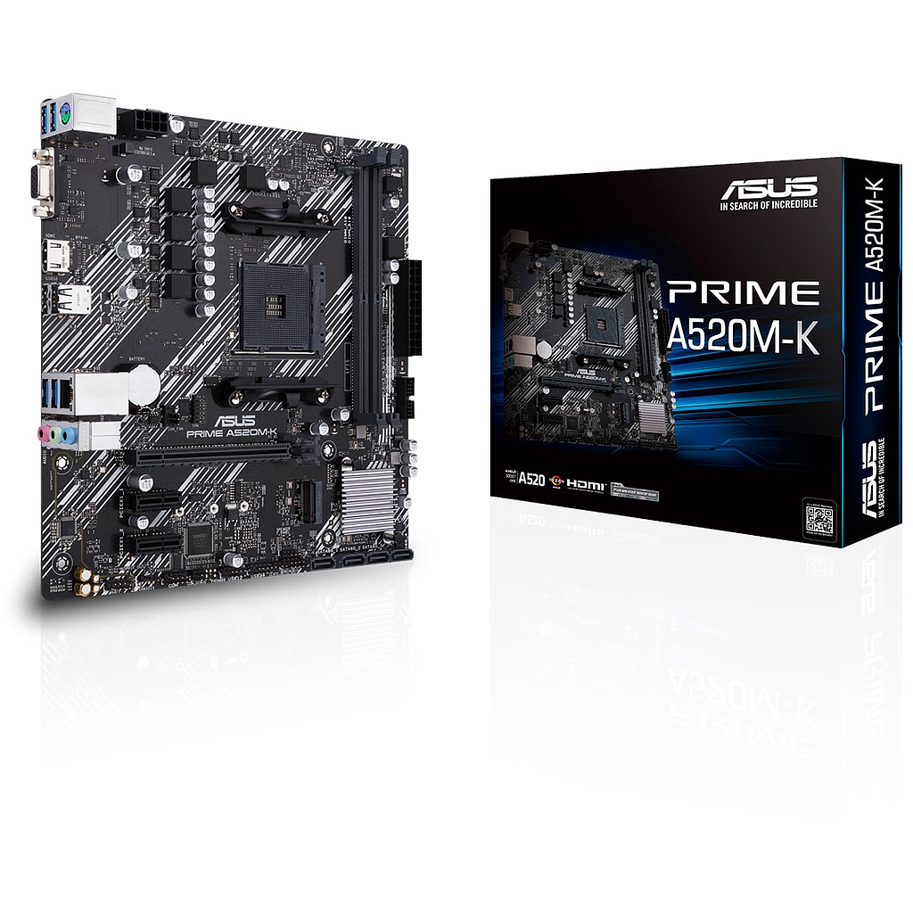 PLACA MADRE ASUS AMD PRIME A520M-K/M.2/AM4