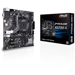PLACA MADRE ASUS AMD PRIME A520M-K/M.2/AM4
