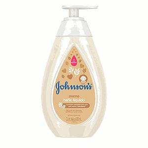 JABON BAÑO LIQUIDO JOHNSONS KIDS AVENA  400 ML.