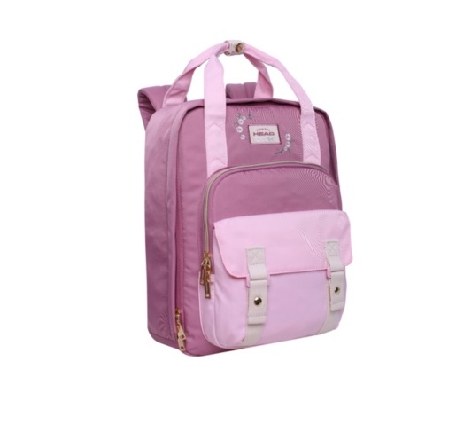 MOCHILA HEAD ALPHA COLOR BLOCK 21 LTS MALVA 14"