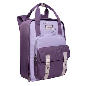 MOCHILA HEAD ALPHA COLOR BLOCK MORADO 14"