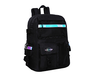 MOCHILA HEAD ESCALEDE HOLOGRAPHIC 28 LTS NEGRO