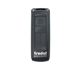 TIMBRE TRODAT POCKET PRINTY 9511 ECO NEGRO 38 X 14MM