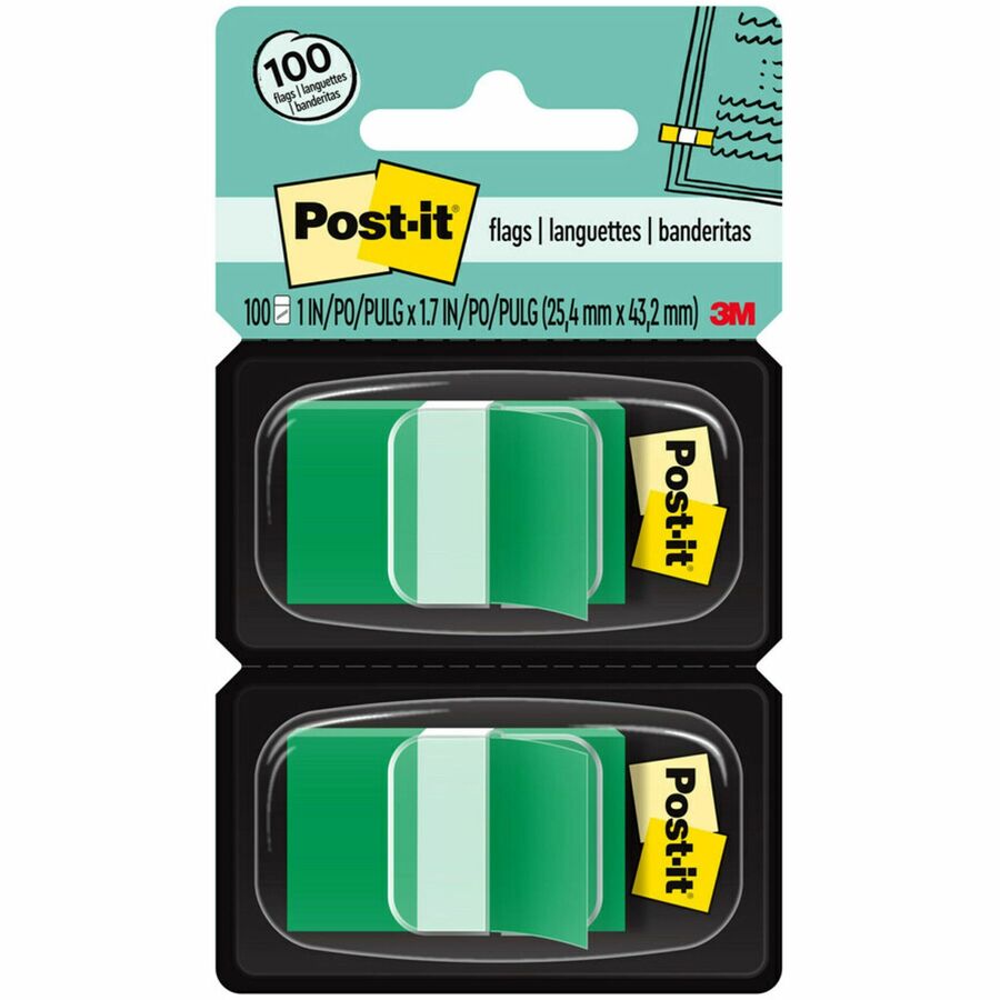 BANDERITA POST-IT VERDE X 2 UN