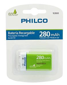 BATERIA RECARGABLE PHILCO 9V 280mah