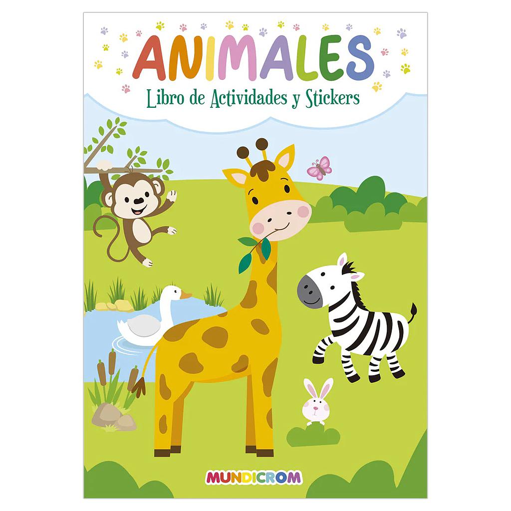 LIBRO DE ACTIVIDADES Y STICKER MUNDICROM UNICORNIO