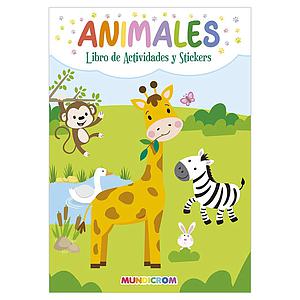 LIBRO DE ACTIVIDADES Y STICKER MUNDICROM UNICORNIO