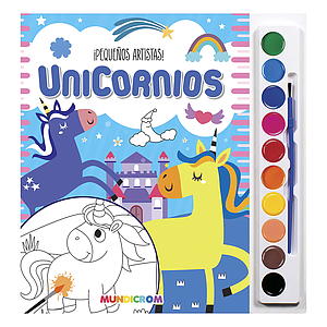 LIBRO PEQUEÑOS ARTISTAS MUNDICROM UNICORNIOS