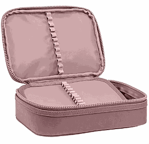 ESTUCHE TILIBRA BOX ACADEMIE METALIZADO ROSA 348457