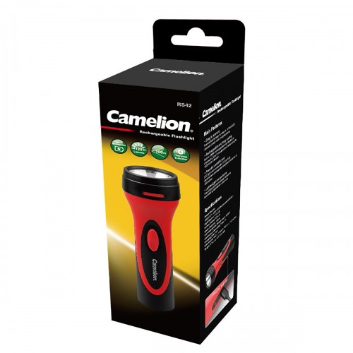 LINTERNA CAMELION RECARGABLE LED 120LUM RS42