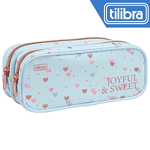 ESTUCHE TILIBRA DUO JOYFUL AZUL