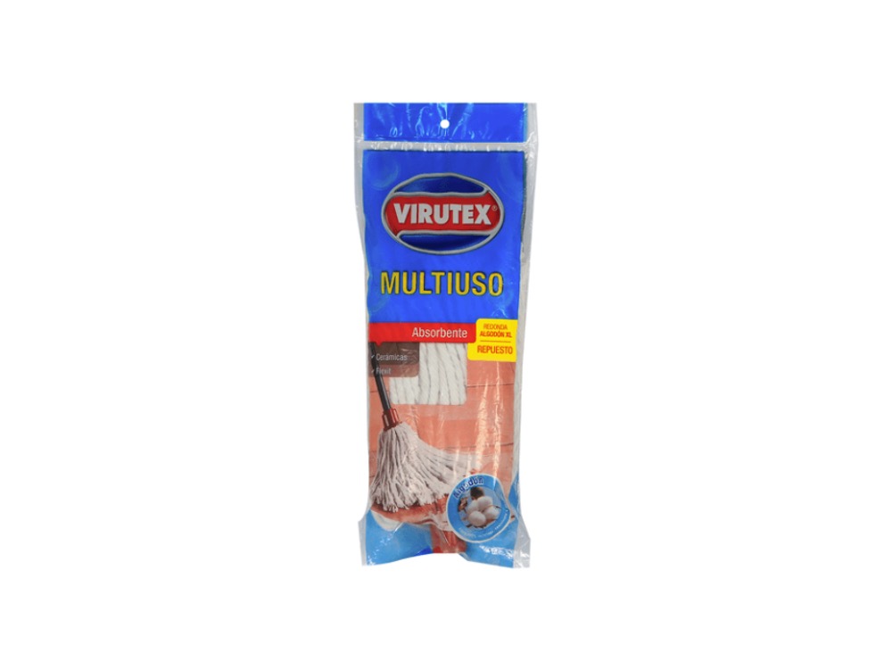REPUESTO MOPA REDONDA CLASICA VIRUTEX ( CA ) ( LIC.W )