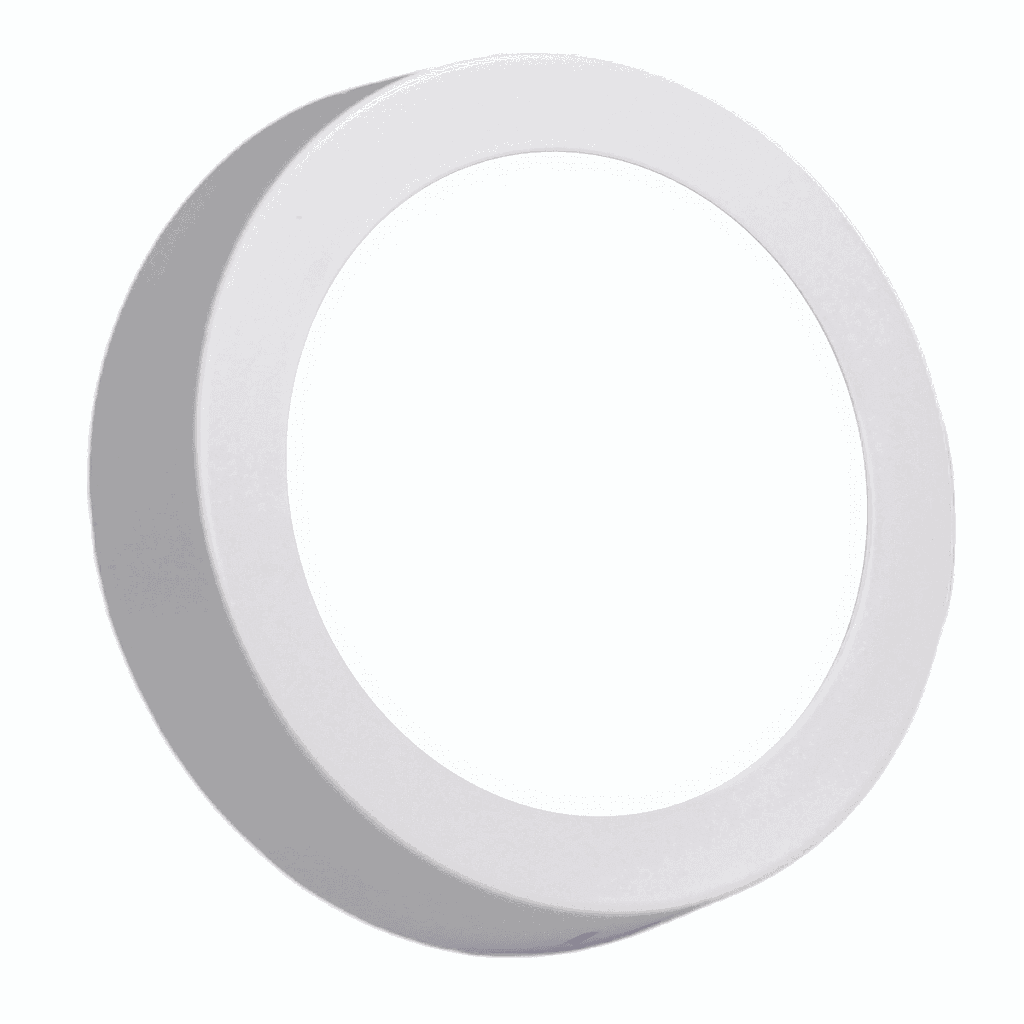 PANEL LED SOBREPUESTO REDONDO BLANCO VELL.MAX VL-R30218 18W 6500K L/FRIA 110-240 VOLT.
