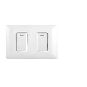 INTERRUPTOR VELLMAX 16A V-SW-0621 WH DOBLE 250V 1 CONTROL 9/15