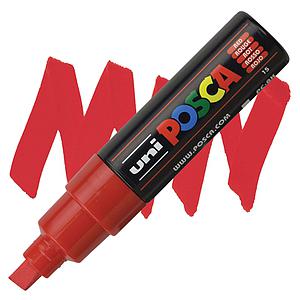 MARCADOR POSCA PC-8K ROJO 8.0 MM