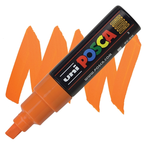 MARCADOR POSCA PC-8K AMARILLO BRILLANTE 8.0 MM