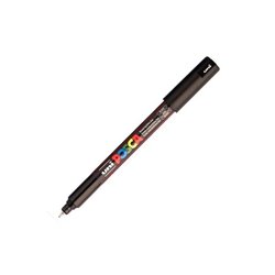 MARCADOR POSCA 1MR NEGRO 0.7MM